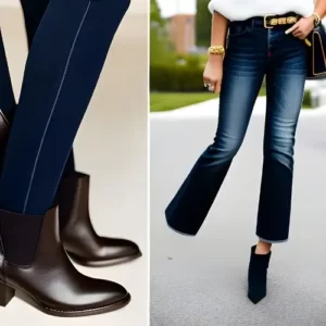 what shoes to wear with flare jeans 