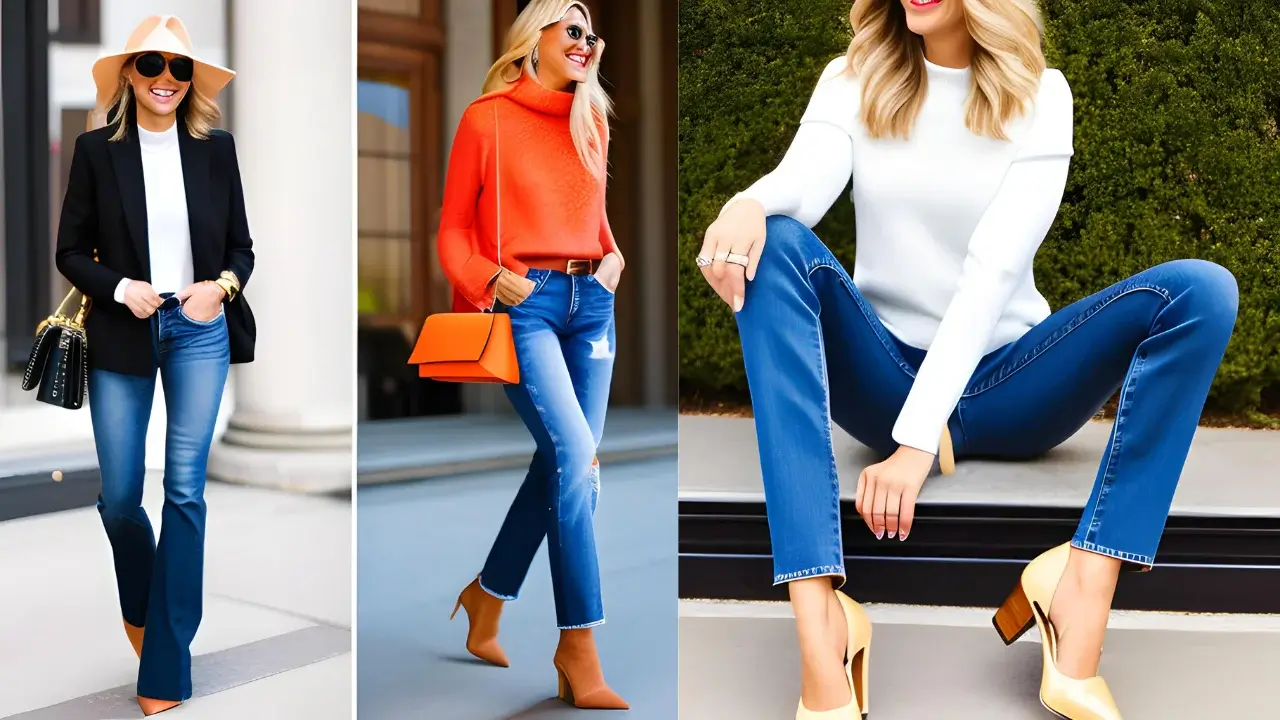what shoes to wear with flare jeans 1